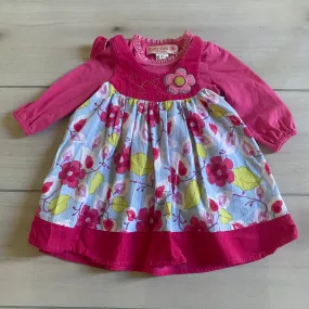 Baby Lulu Floral Corduroy Dress & Top