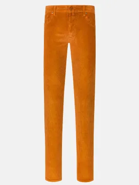 BARD PANTS IN ORANGE CORDUROY