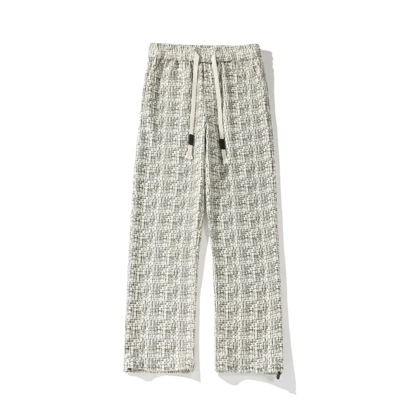 Bonsir Corduroy Casual Pants For Men 2024 Autumn New Style Streetwear Loose Sweatpants Sense Straight  Jogger