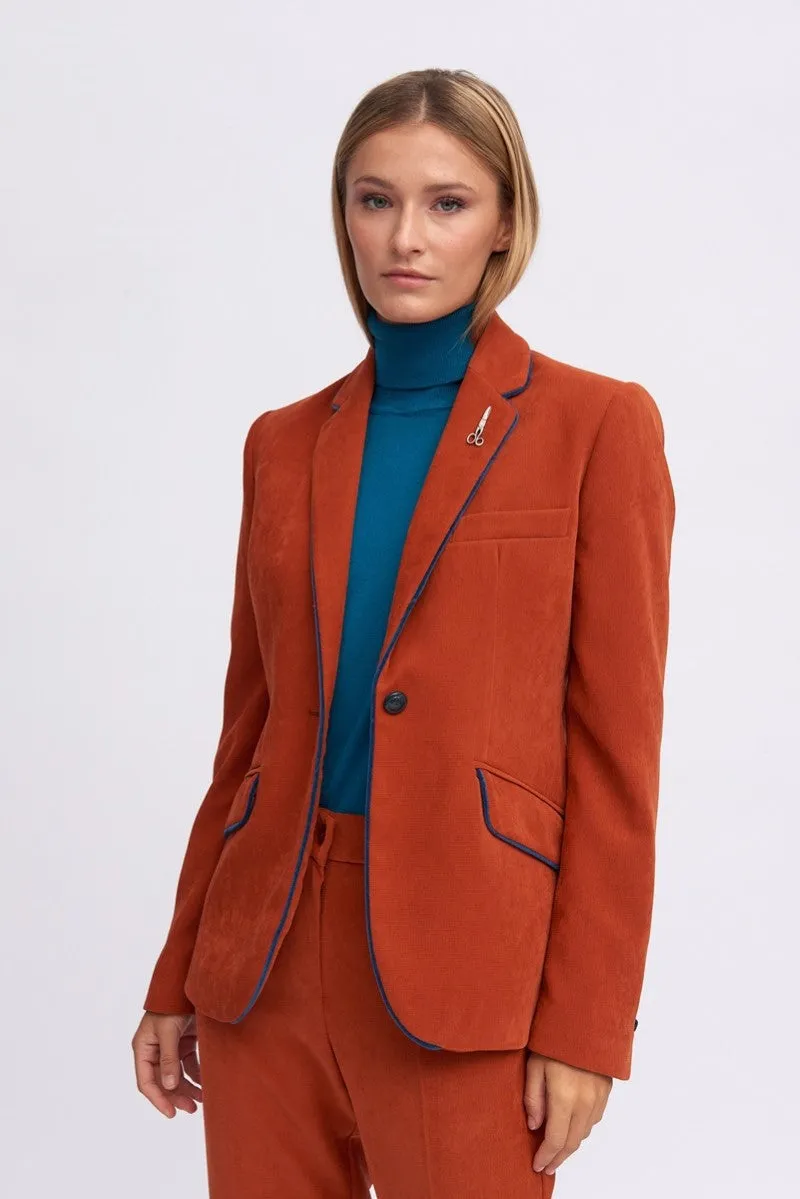 Cardiel Jacket in Brick CARDIEL by Tinta & Bariloche