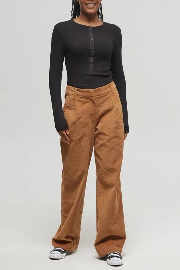 EcoStretch Corduroy Straight Leg Pant