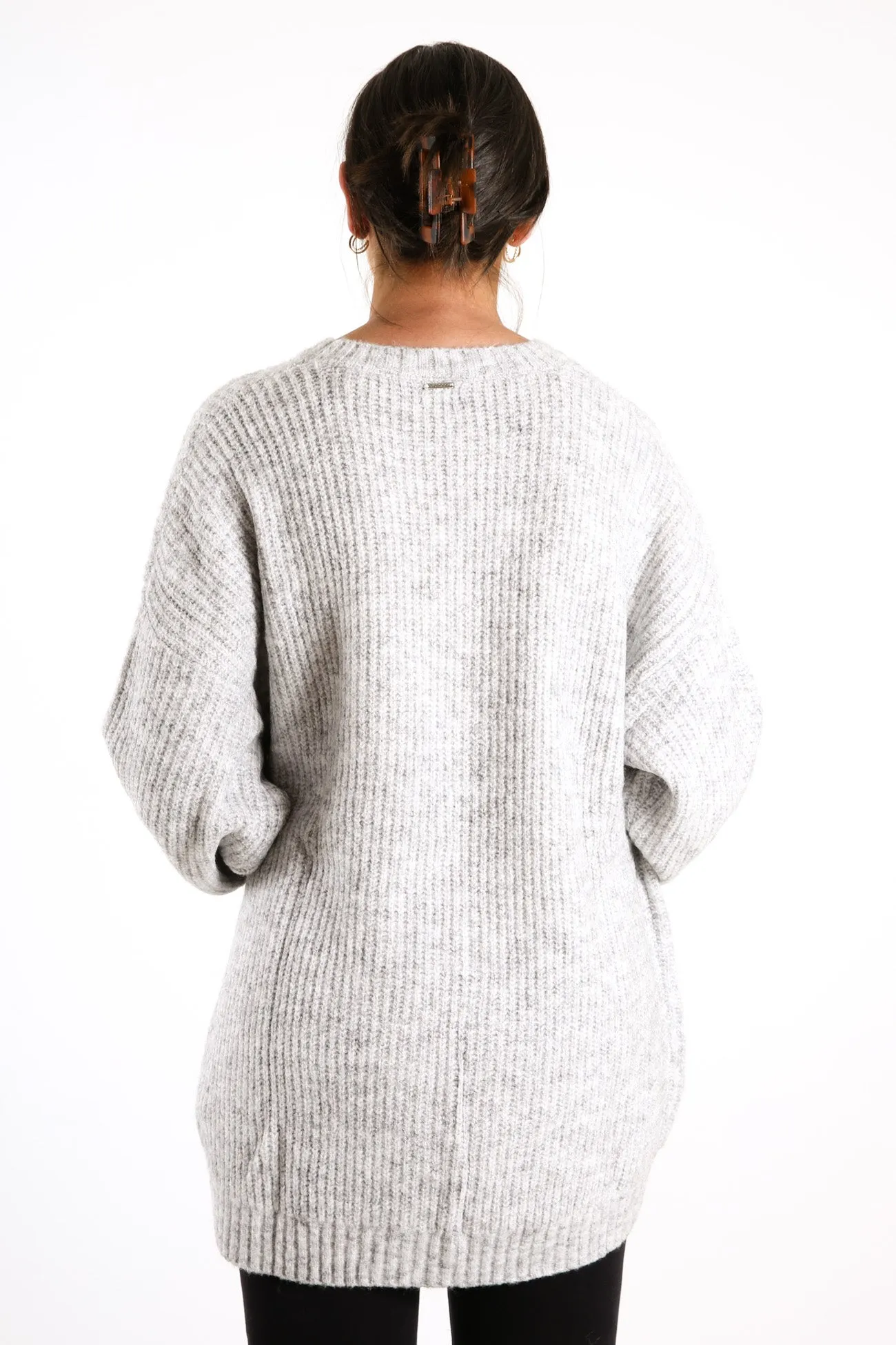 Fresh Fuzz Jumper Heather Grey