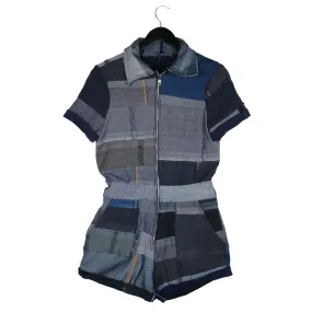 Gravity - Reversible Upcycled Denim Short Jumpsuit