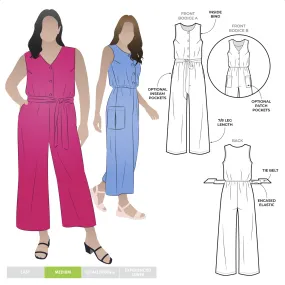 Style Arc - Birdie Jumpsuit - Size 4-16